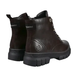 Schnürstiefel dunkelbraun