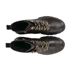 Schnürstiefel dunkelbraun