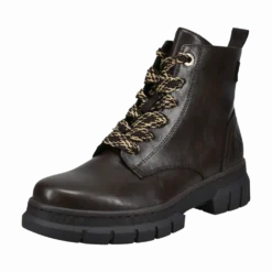 Schnürstiefel dunkelbraun