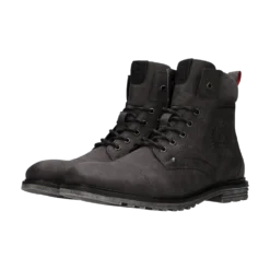 Schnürstiefel dunkelgrau