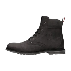 Schnürstiefel dunkelgrau