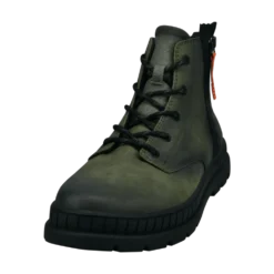 Schnürstiefel dunkelgrün