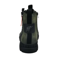 Schnürstiefel dunkelgrün