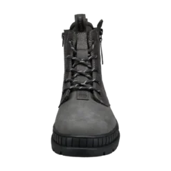 Schnürstiefel dunkelgrün