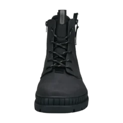 Schnürstiefel dunkelgrün