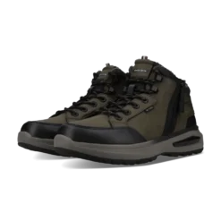 Schnürstiefel dunkelgrün