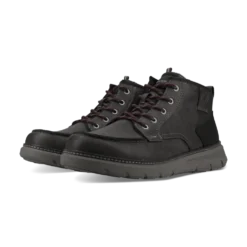 Schnürstiefel grau
