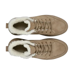 Schnürstiefel hellbraun