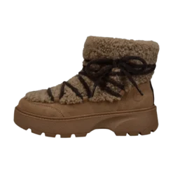 Schnürstiefel hellbraun
