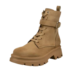 Schnürstiefel hellbraun