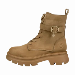 Schnürstiefel hellbraun