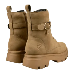 Schnürstiefel hellbraun