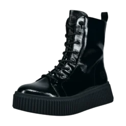 Schnürstiefel schwarz
