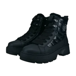 Schnürstiefel schwarz