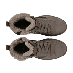 Schnürstiefel taupe