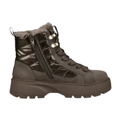 Schnürstiefel taupe