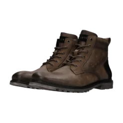 Schnürstiefel taupe