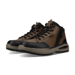 Sneaker-Boots cognac