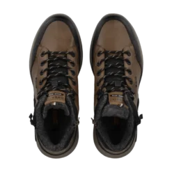 Sneaker-Boots cognac