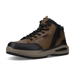 Sneaker-Boots cognac
