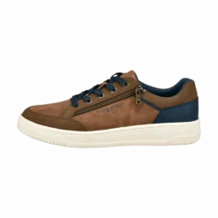 Sneaker cognac