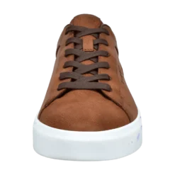 Sneaker cognac