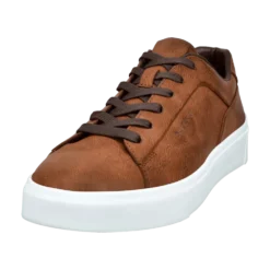 Sneaker cognac