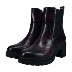 Stiefeletten bordo